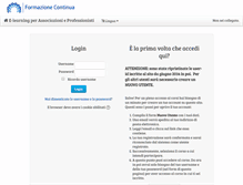 Tablet Screenshot of elearning.infocamere.it