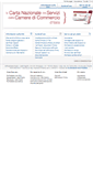Mobile Screenshot of card.infocamere.it