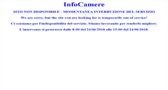 Desktop Screenshot of infocamere.it